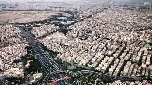 عکس از جنوب تهران