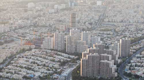 عکس از غرب تهران