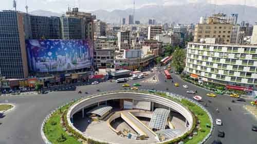 عکس از مرکز تهران